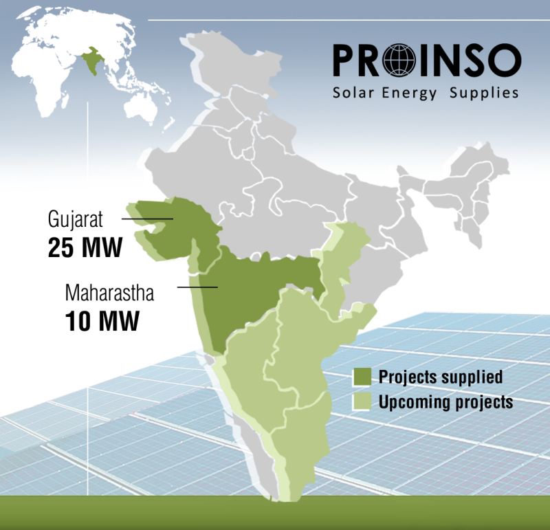Forniture Proinso in India per 33 MW