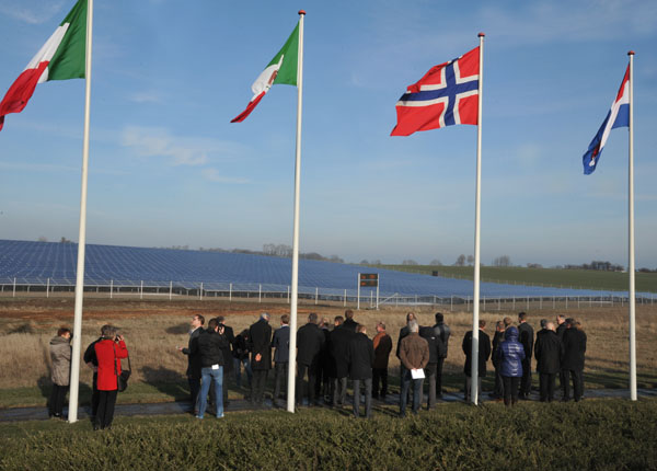 Inaugurato il Danfoss Solar Park da 2,1 MW