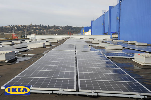 Ikea Lione, nuovo impianto fotovoltaico targato Derbigum 