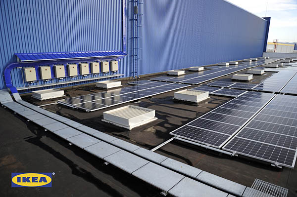 Ikea Lione, nuovo impianto fotovoltaico targato Derbigum 