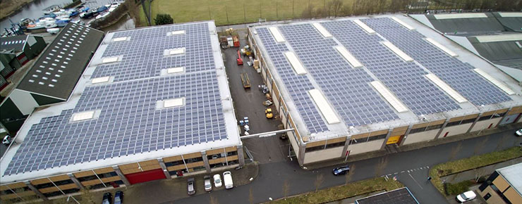 Winaico, 9,3 MWp per il tetto fotovoltaico più grande d’Olanda