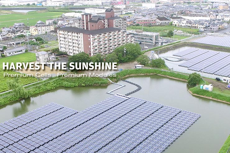 JA Solar in Cina, 40 MW di moduli per la centrale galleggiante