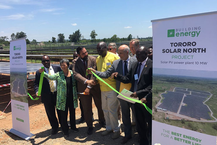 Building Energy, inaugurato il primo impianto fotovoltaico in Uganda