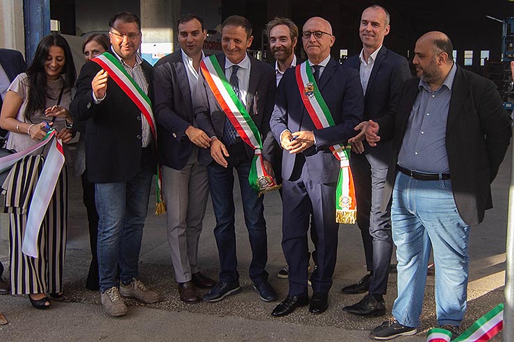 Solare CSP, Frenell Sicily inaugura il sito produttivo a Ciminna