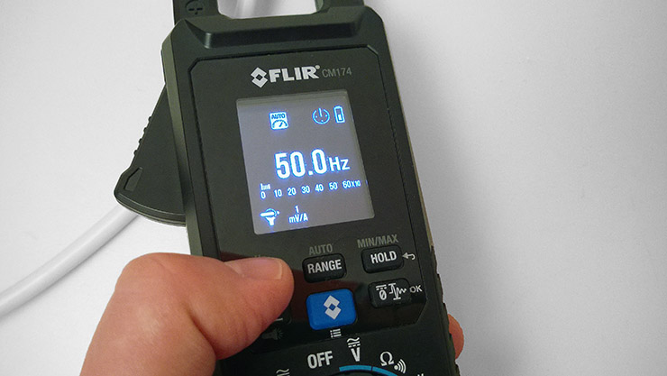 TEST: FLIR CM174, pinza amperometrica con termocamera integrata