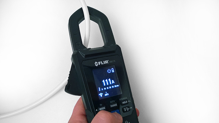 TEST: FLIR CM174, pinza amperometrica con termocamera integrata