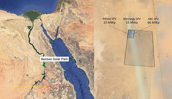 Egitto, Enerray e Sinapsi sviluppano il parco Benban Solar Park