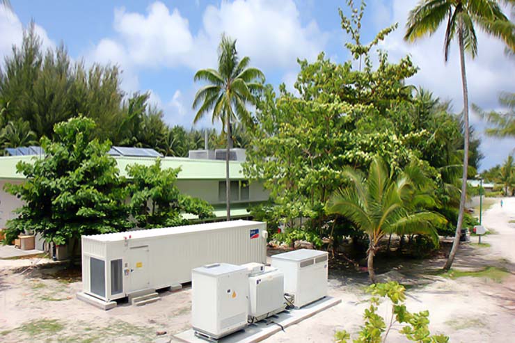SMA in Polinesia, energia green per l’isola di Tetiaroa