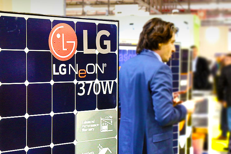 LG aumenta la capacità di produzione dei moduli NeON 2