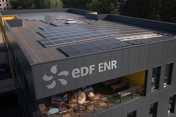 EDF ENR sceglie il sistema portante per pannelli Renolit Alkorsolar