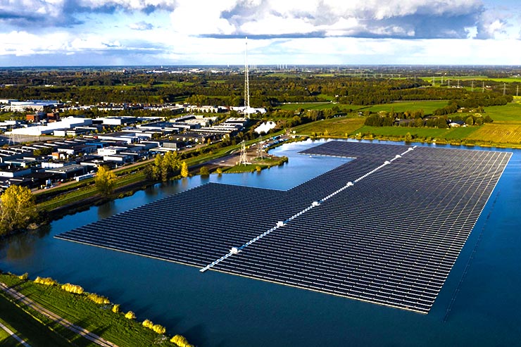 Fotovoltaico galleggiante, BayWa r.e. attiva 14,5 MWp nei Paesi Bassi