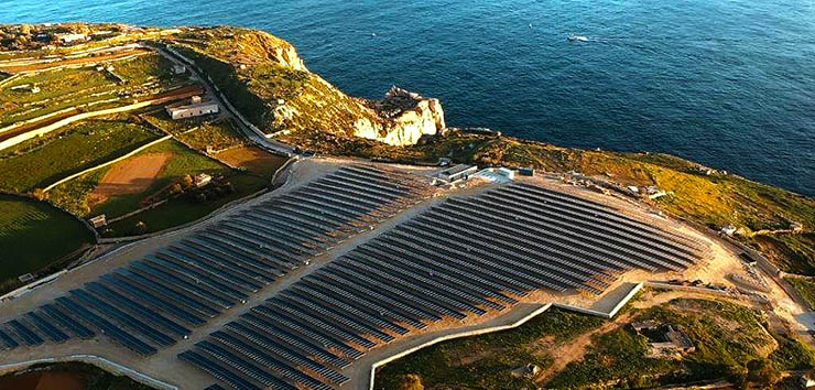 Malta sempre più green, fotovoltaico da 2,4 MW e inverter SMA
