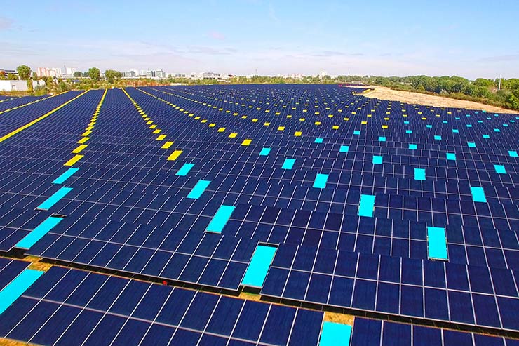 Fotovoltaico Axpo a Tolosa, recupero ambientale