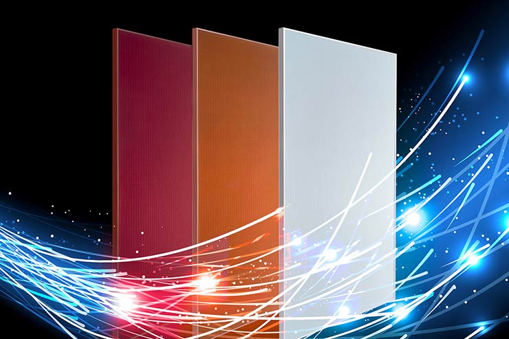 FuturaSun SILK Pro: moduli fotovoltaici Silver, Orange e Red