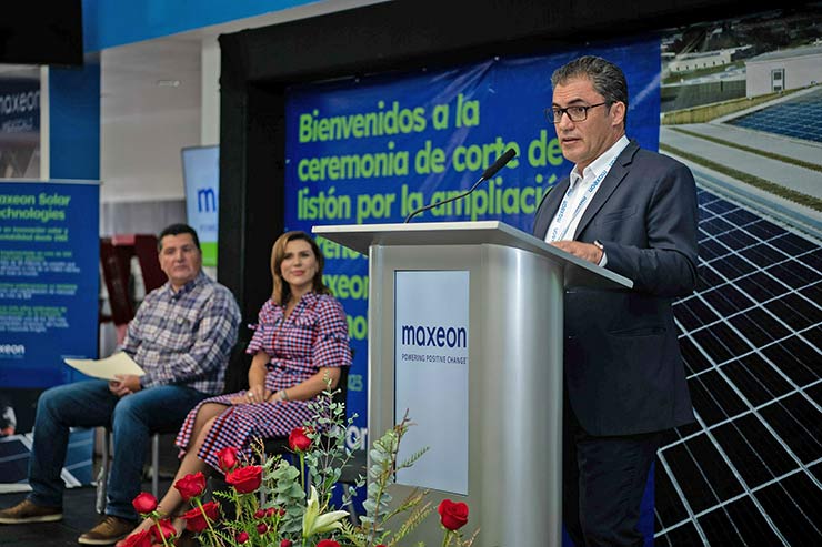 Maxeon inicia expansión de planta en México