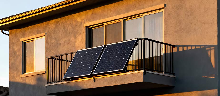 fotovoltaico da balcone