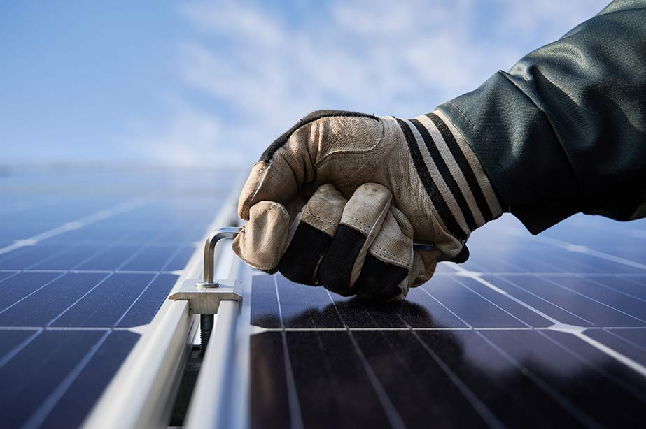 fissaggio pannelli fotovoltaici